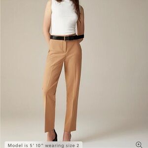 J Crew Kate straight-leg pant in four-season stretch